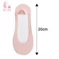 Bliss Anti-slip Boat Socks Women's Ice Silk Boat Socks Anti-slip Seamless Invisible Socks for High Heels Soft Comfortable Hollow Shallow Mouth Socks Perfect for Daily Life Sports 1 Pair Ice Silk Half. 