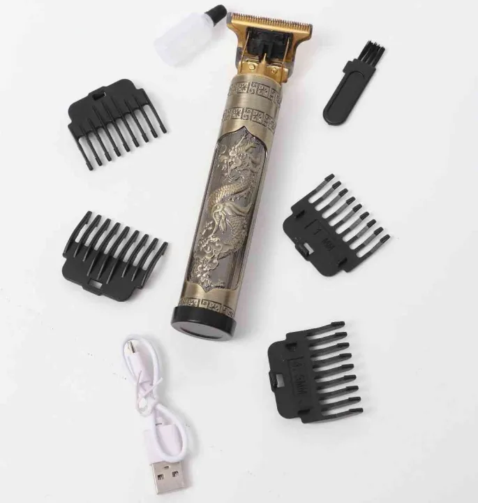 Vintage%20T9%20Hair%20Trimmer%20Professional%20Hair%20Cutting%20Machine%20Rechargeable%20Trimmer%20Plastic%20Body%20-%20Image%204