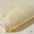 Luxury European Style Wallpaper Home Decor Floral Damask 3D Wall Paper Roll for Bedroom Living Room Embossed 3d Flower Wallpaper. 