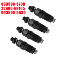 Crude Oil Engine 1KZ-T 1KZ-TE Fuel Injector Nozzle 23600-69105 093500-5700 for Toyota 4Runner Hilux Land Cruiser Prado A. 