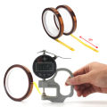 【StyleVoyager】1 Roll Tawny Heat Resistant Polyimide Tape High Temperature Adhesive Insulation Tape For 3D Printer BGA PCB SMT Repair Tool. 