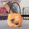 Halloween Candy Bag Festive Tote Lightweight Trick or Treat Bag for Kids Party Decor Gift. 