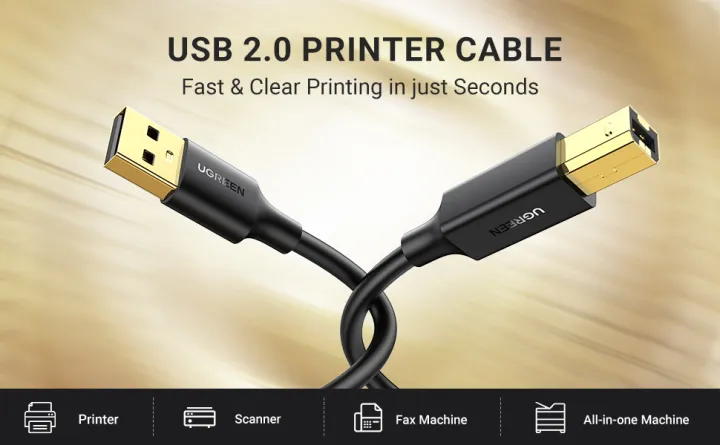 UGREEN%20USB%20Printer%20Cable%20USB%202.0%20Bralded%20Cord%20Type%20A%20Male%20to%20Type%20B%20Male%20Printer%20Scanner%20Cable%20High%20Speed%20Compatible%20with%20Epson,%20Brother,%20HP,%20Canon,%20Lexmark,%20Dell,%20Xerox,%20Samsung,%20Plano,%20DAC%20-%20Image%208