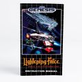 Lightening Force USA Game for SEGA Mega Drive Genesis 16 bit Consoles Game Cartridge Box Manual. 