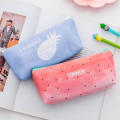 Cute Pencil Case Design Stylo (French For Pen) PU Leather Pencil Case Summer School Supplies Watermelon Print Pencil Bag. 