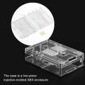 ABS Case Box Cover Clear Enclosure For Raspberry Pi 3B 2B 2B+ with 2pc at Sink. 