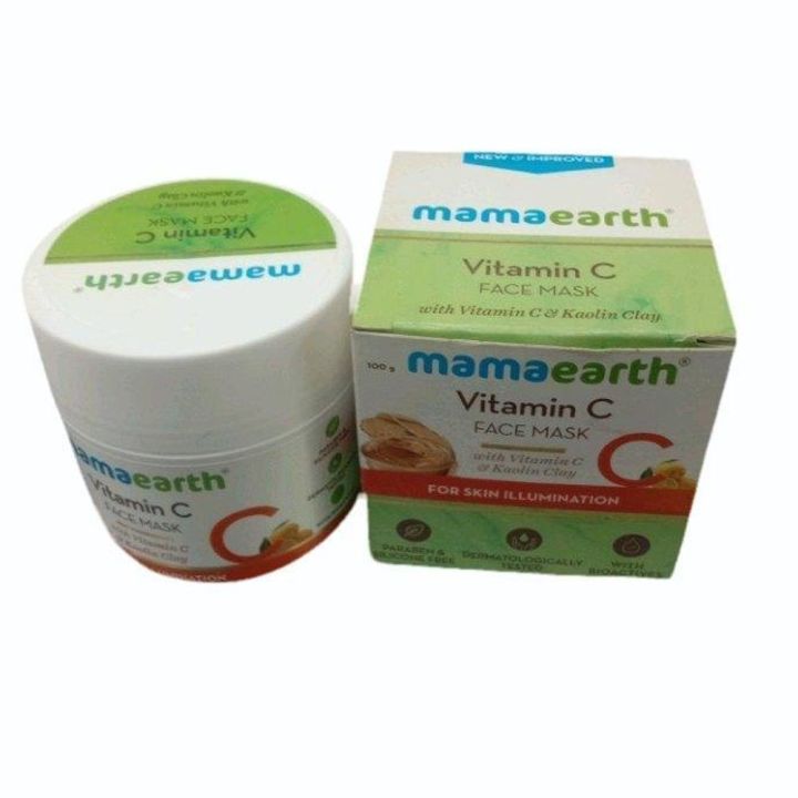 MamaEarth%20Vitamin%20C%20Face%20Mask%20With%20Vitamin%20C%20and%20Kaolin%20Clay%20for%20Skin%20Illumination%20-%20100%20g%20-%20Image%203