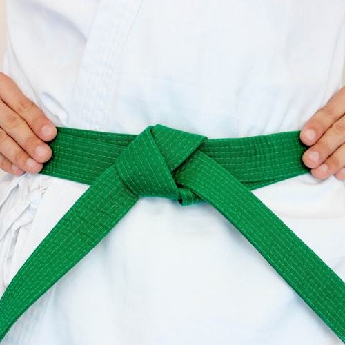 Judo green belt best sale