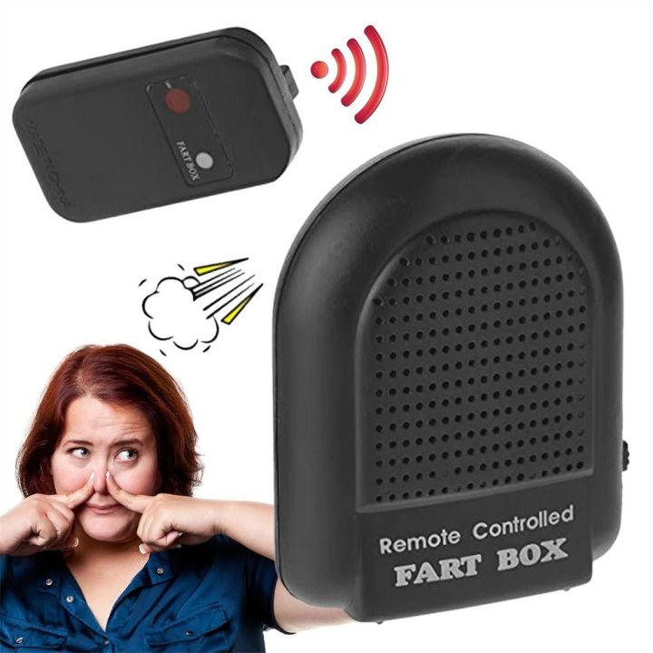 Novelties Remote Control Fart Box Electronic Joke Prank Fart Sound ...