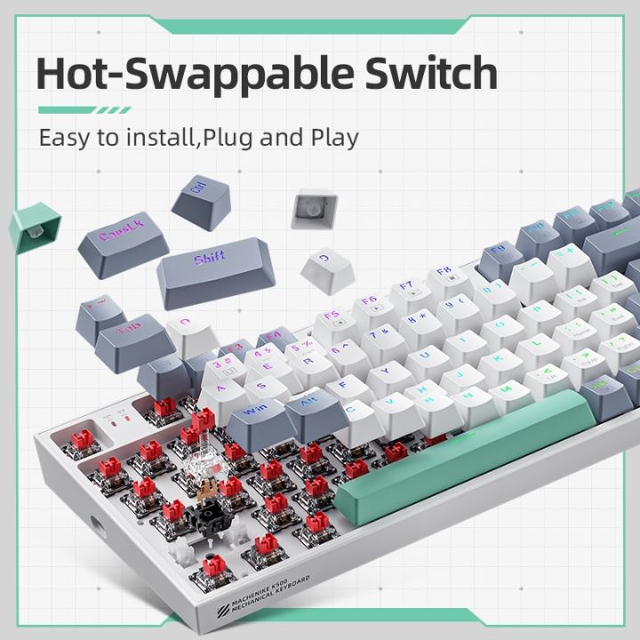 Machenike%20K500%20Mechanical%20Keyboard%20Gaming%20Keyboard%20Wired%20Keyboard%20Hot%20Swappable%2094%20Keys%20RGB%20Light%20Mac%20Windows%20-%20Image%202