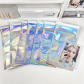 10Pcs Holographic Rainbow Flat Foil Mailing Envelope Resealable Smell Proof Bags Self Adhesive Bags for Courier Storage Gift Package TAOPA. 