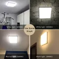 Modern LED Ceiling Lamp 40/50/60W AC85-265V Square LED Panel Ceiling Light for Bedroom Living Room Kitchen Indoor Lighting Fixture. 
