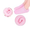Silicone Heel Socks Gel Socks for moisturizing Spa Gel Socks Foot Lotion Socks Ladies Booties Spa Soften Socks Moisturizing Sock Socks for Women Repair Socks feet Miss. 