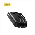 Aspor A316 20000mAh 22.5W Portable Power Bank  (PD & QC 3.0), an LED battery indicator, and four output ports. 