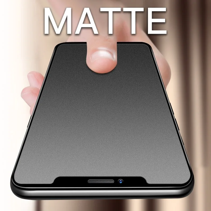 Screen Protectors Mi A3 Matte Tempered Glass Full Glue Anti