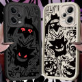 Luxury Pokemon Gengar Phone Case For Xiaomi Redmi Note 13 12 11 Pro Plus 12S 11S 10S 10 9 9S 8 12C 13C Soft Silicone Cases Funda. 