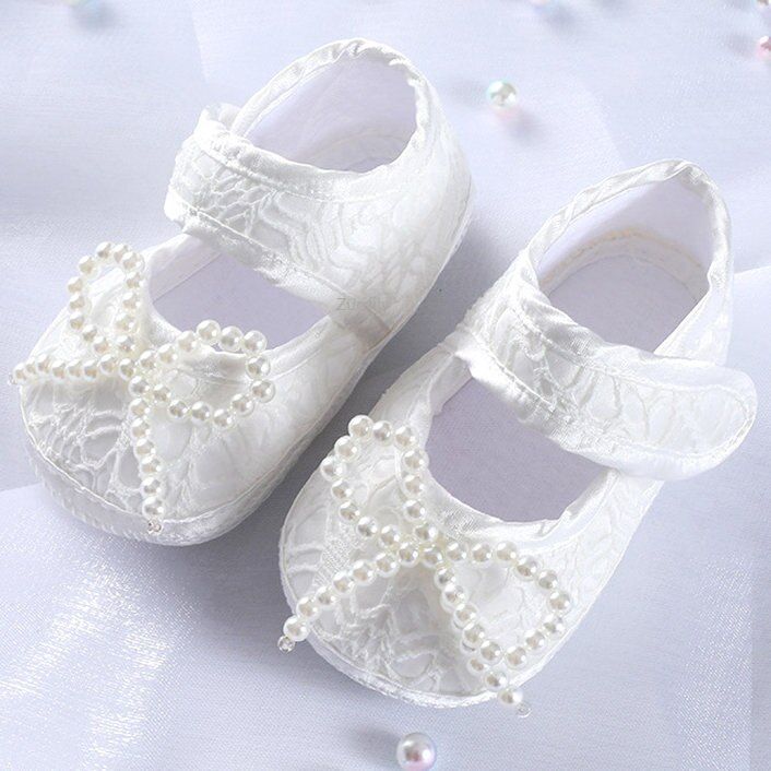 Newborn%20Baby%20Girl%20Pearl%20Floral%20Shoes%20Toddler%20Girl%20Booties%20Infant%20Baby%20Bowknot%20Crib%20Shoes%20Soft%20Sole%20Party%20Prewalker%20First%20Walkers%20-%20Image%202