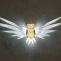 3D Animals LED Wall Light Night Owl Wall Lights Wall Bald Eagle Wall Light Lion Lamp For Stairway Hallway,Wall Lamp For Stairway. 