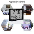Hygrometer Gauge Easy to Read LCD Indoor Humidity Meter. 
