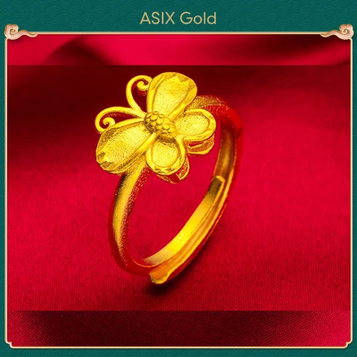 ASIX%20GOLD%20Gold%20Plated%20Womens%20Jewelry%20Set%20Butterfly%20Necklace%20Ring%20is%20a%20great%20gift,%20the%20color%20will%20not%20turn%20black%20or%20peel%20off.%20-%20Image%202