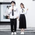 School Uniform Performance College Style School Uniform Graduation jk Suit British Japanese and Korean Shirt Sports Games Junior High School Business Attire ﹡. 