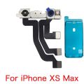 Front Camera Module with Connector Flex Cable For iPhone X XR XS 11 Pro Max No Face ID And Waterproof Sticker Replacement. 