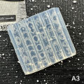 Mini Photo Frame Shape Silicone Nail Mold Nail Stamping Nails DIY Nail Salon Design Stereoscopic Manicure Art Tool Encounter. 