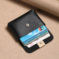 Portable Coin purse Stylish PU leather Retro Wallet Earphone pouch Small Card bag for Travel Daily use Organization Gift Students. 