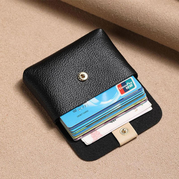 Portable Coin purse Stylish PU leather Retro Wallet Earphone pouch Small Card bag for Travel Daily use Organization Gift Students