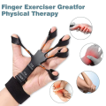 Silicone Grip Device Finger Exercise Stretcher Finger Gripper Strength Trainer Strengthen  Rehabilitation Training. 