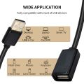 USB Extension Cable Speed USB 2.0 Cable Smart Printer PS4 2.0 to Extender Cord USB Cable. 