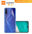 Carbon Fibre back sticker For Xiaomi Mi A3. 