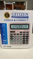 Check & Correct CT-1156 Two Way Power Electronic Calculator. 