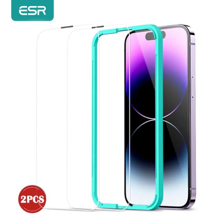 LeiyanOriginal ESR Screen Protector for iPhone 14 Anti Glare Tempered Glass for iPhone 14 Pro Max Anti-Glare Anti-Blue Light Tempered Glass