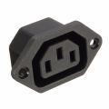 3 Pin UPS Uninterruptible Power Supply Output Socket Plug Connector AC 250V 15A. 