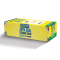 Easy Zip N Seal Resealable Ziplock Storage Bags Large (15pcs) Durable, Airtight, Multi-Purpose Food & Household Storage Solution. 