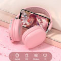 HXSJ P9 Headphones Stereo Sound Wir-eless BT Earphones with Mic Noise Cancelling Headsets TWS Sport Gaming Headphone Support TF. 