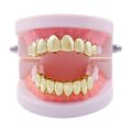 Punk Silver Teeth Grillz Men Bottom Grills Dental Teeth Caps Hip Rapper Grill Teeth Fashion Jewelry Gift. 