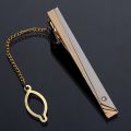 Brand New Mens Classic Tie Clips Copper Gold Color Siver Color For Wedding Necktie Gentleman Bar Crystal Pin Accessories Jewelry. 