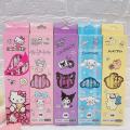 【HOT】 Sanrio 60Pcs Cartoon Pencils My Melody Kuromi Pens Primary Students Stationery HB Black Write Draw School Children Boxed Pengift. 