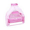 Newborn Babies Cot | Durable Metal Frame | Baby Swinging Crib With Mosquito Net | MD206 |. 