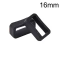 【ZIME】Variety 2pcs 14mm-26mm Rubber Silicone Watch Band Loop Strap Small Holder Locker Keeper  14mm. 