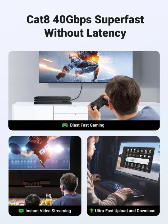 UGREEN%20Cat%208%20Ethernet%20Cable,%20High%20Speed%20Braided%2040Gbps%202000Mhz%20Network%20Cord%20Cat8%20RJ45%20Shielded%20Indoor%20Heavy%20Duty%20LAN%20Cables%20Compatible%20for%20Gaming%20PC%20PS5%20Xbox%20Modem%20Router%20-%20Image%207