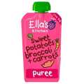 Ella'S Kitchen Organic Sweet Potato, Broccoli, Carrots Baby Pouch 4+ Months 120G. 