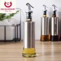 Olive Oil Dispenser Reservoir Tank Soy Sauce Vinegar Wine Oil Bottle Glass Oil Control Pot Seasoning Bottle, 10.1 fl oz (300 ml). 