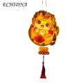 2024 Year of Dragon Lantern Chinese New Year Dragon Lantern Handmade Led Lamp for Festive Home Decoration Festival Lantern Diy Kit. 
