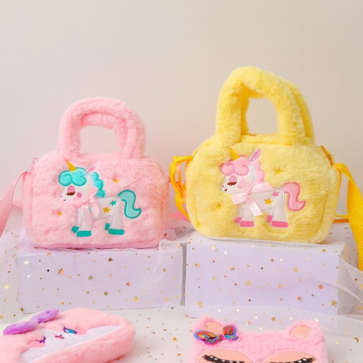 Kid%20Embroidery%20Unicorn%20Plush%20Crossbody%20Purses%20And%20Handbags%20Little%20Girls%20Rainbow%20Fluffy%20Purse%20Cute%20Cartoon%20Furry%20Shoulder%20Bag%20-%20Image%205