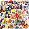 50/100pcs Anime NARUTO Stickers Cool Uzumaki Naruto Sticker Notebook Car Bike Motorcycle Stationery Laptop Kid Decal Toys Gift. 