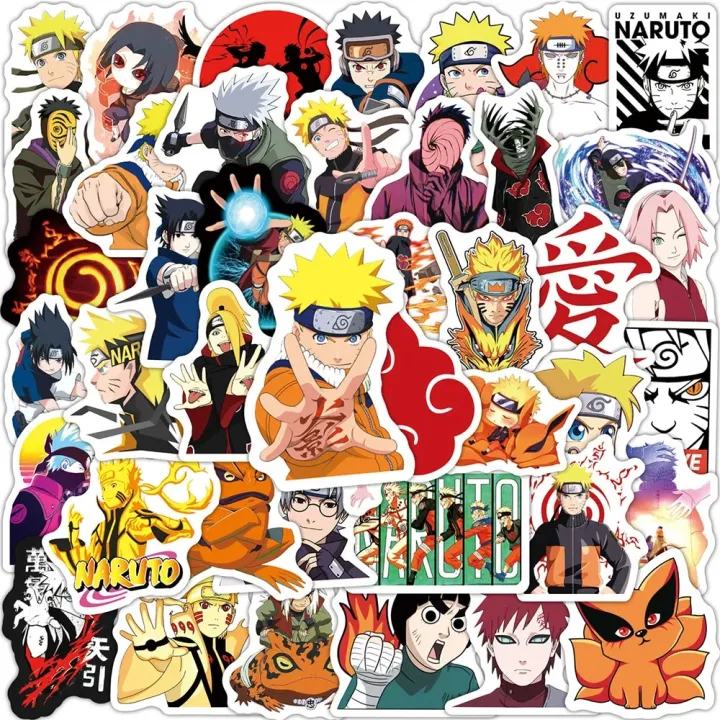 50/100pcs%20Anime%20NARUTO%20Stickers%20Cool%20Uzumaki%20Naruto%20Sticker%20Notebook%20Car%20Bike%20Motorcycle%20Stationery%20Laptop%20Kid%20Decal%20Toys%20Gift%20-%20Image%204