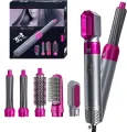 5 in 1 Multifunctional Hair Dryer Styling Tool, The Negative Ion Automatic Suction Hair Curler Detachable ,5-in-1 Multi-Head Hot Air Comb. 
